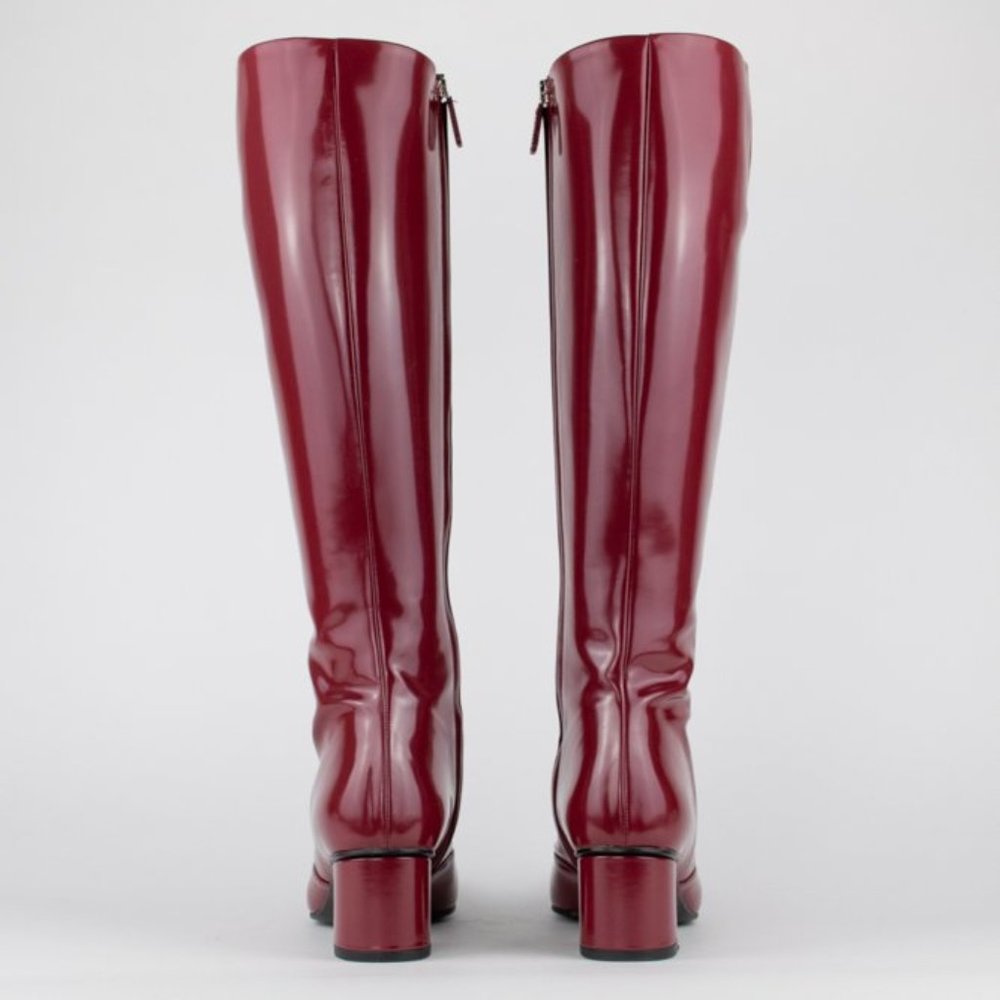 Gucci Horsebit Patent Leather Riding Boots - Picture 4 of 10